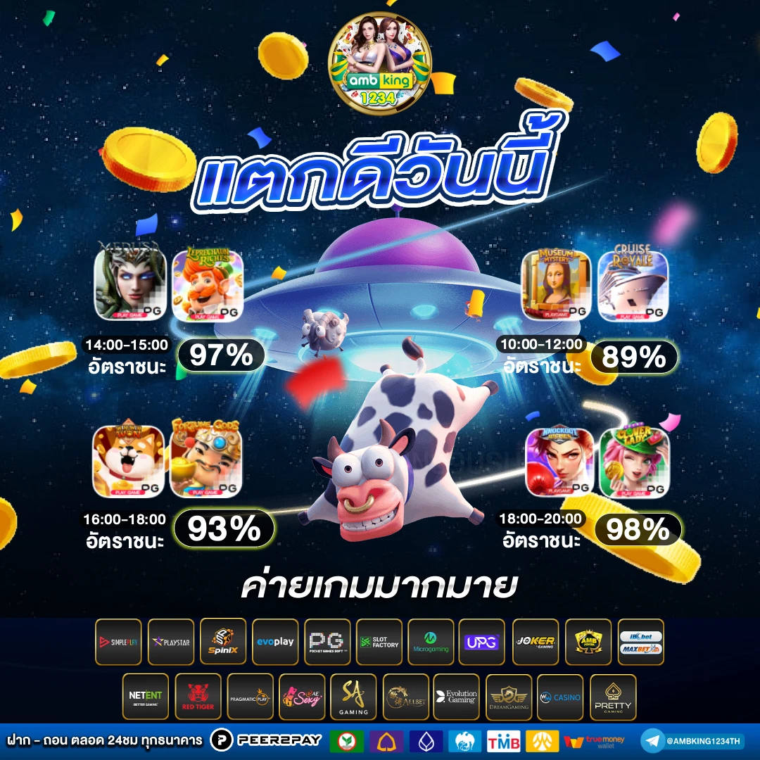 เว็บตรงไม่ผ่านเอเย่นต์ ฝากถอน ไม่มี ขั้น ต่ํา - แบนเนอร์โปรโมชั่น