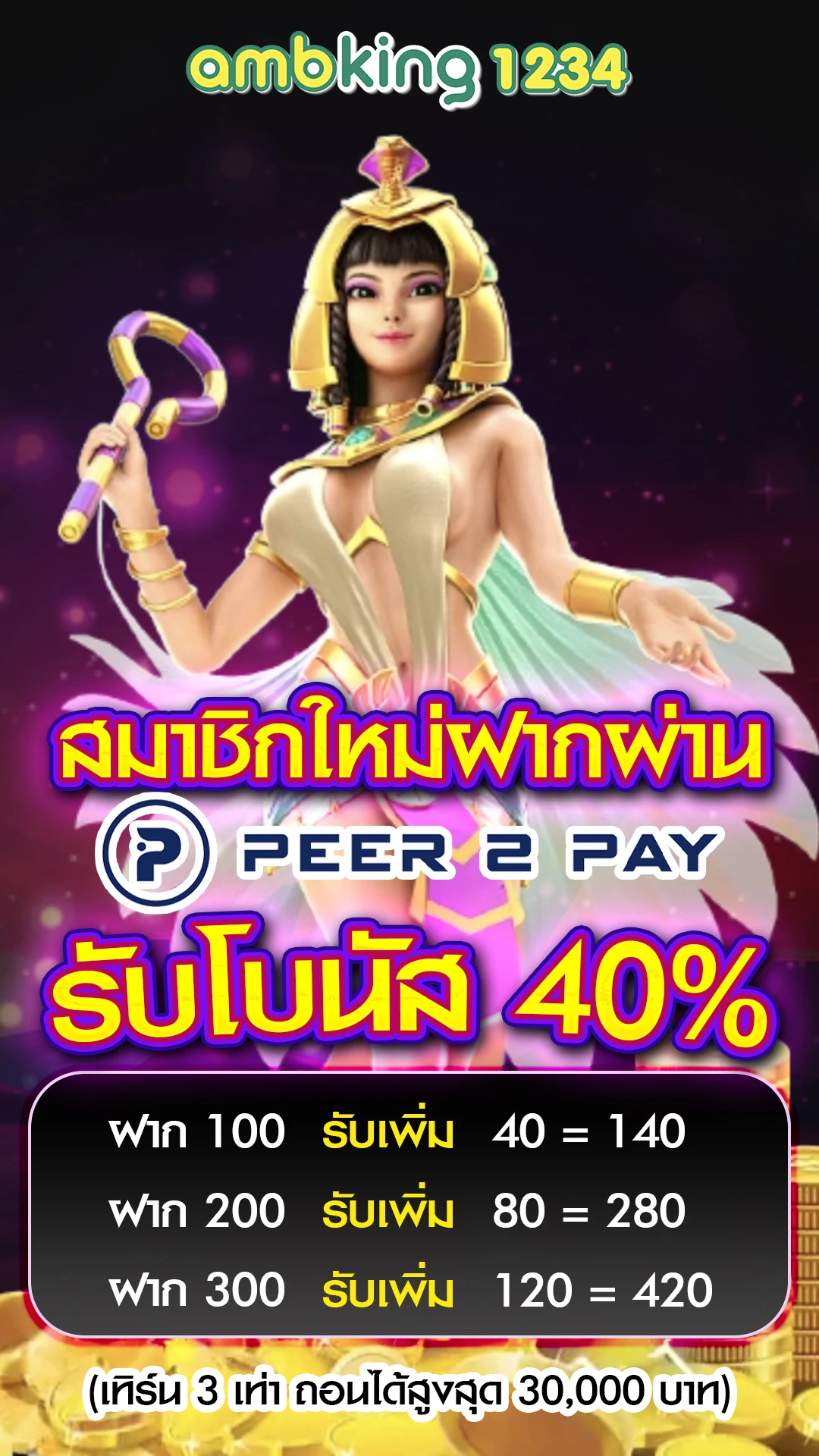 สมัครสล็อตผ่านวอเลท - แบนเนอร์โปรโมชั่น