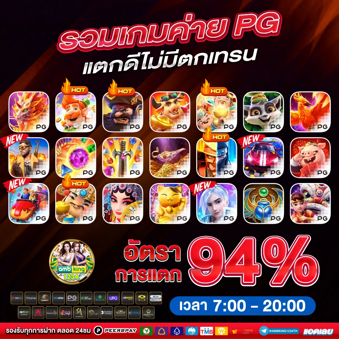 รวมค่ายสล็อตเว็บตรง - แบนเนอร์โปรโมชั่น