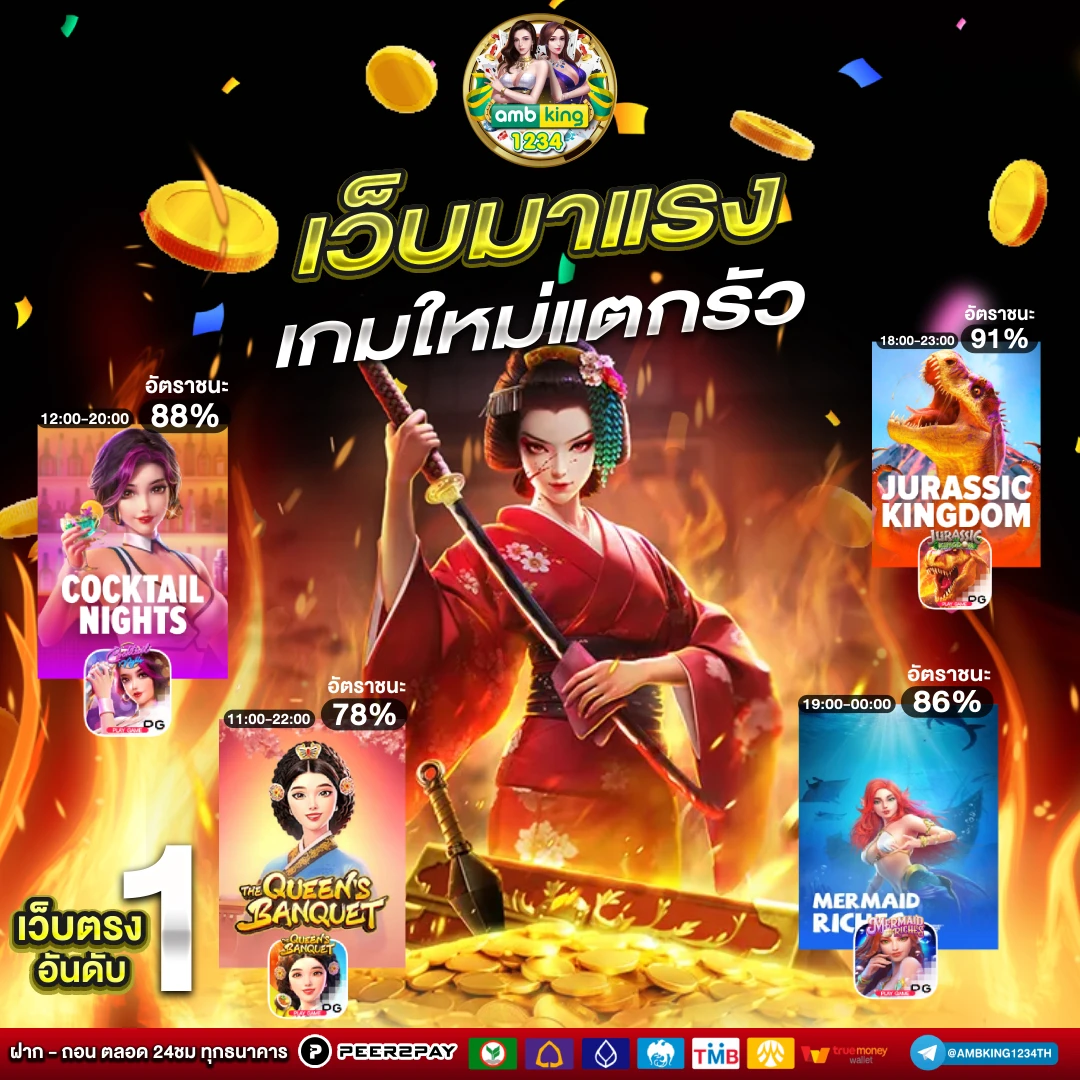 รวมฝาก1รับ100 วอเลทล่าสุด - แบนเนอร์โปรโมชั่น