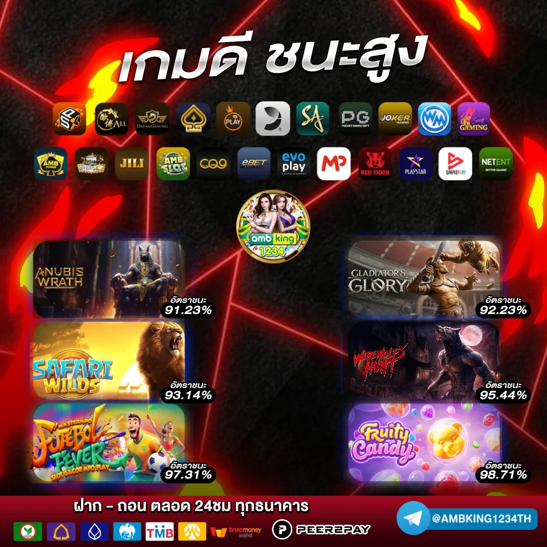 เว็บพนันออนไลน์123 - แบนเนอร์โปรโมชั่น